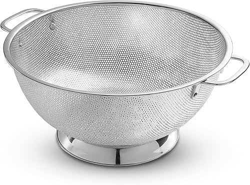 Bellemain Micro-Perforated Stainless Steel Colander 5-Quart