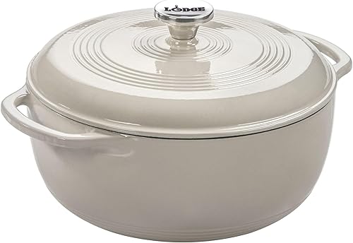 Lodge Enameled Cast Iron Dutch Oven 6 Quart
