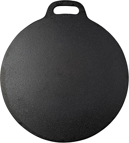 Victoria 12 Inch Cast Iron Skillet Pre-Seasoned with Flaxseed Oil