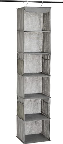 Amazon Basics Closet Hanging Shelf Organizer (2-Pack)