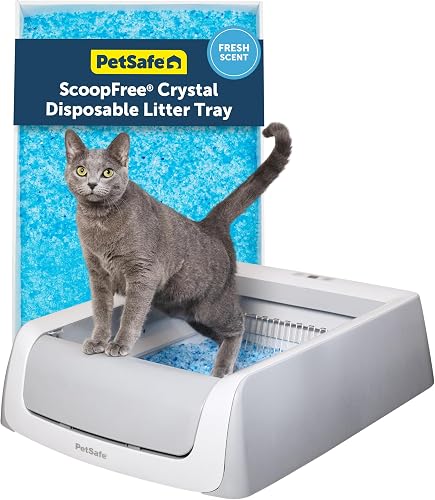 PetSafe ScoopFree Crystal Pro Self-Cleaning Litter Box