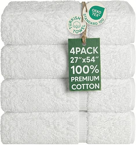 Chakir Turkish Linens Turkish Cotton Luxury Bath Towels (Set of 4)