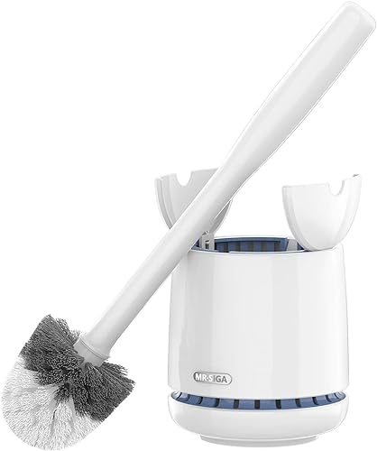 MR.SIGA Toilet Bowl Brush and Holder Set
