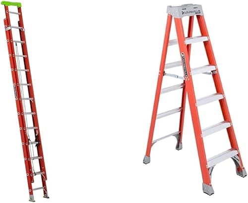 Louisville Ladder FS1506 6-Foot Fiberglass Step Ladder